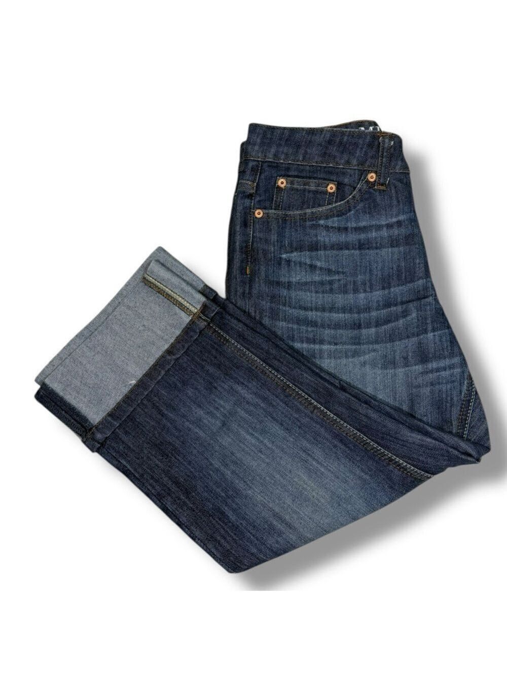 Merona Women’s Cropped Jeans Dark Wash Size 6